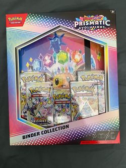 Prismatic evolutions binder collection