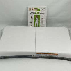 Nintendo Wii Fit Balance Board With Game