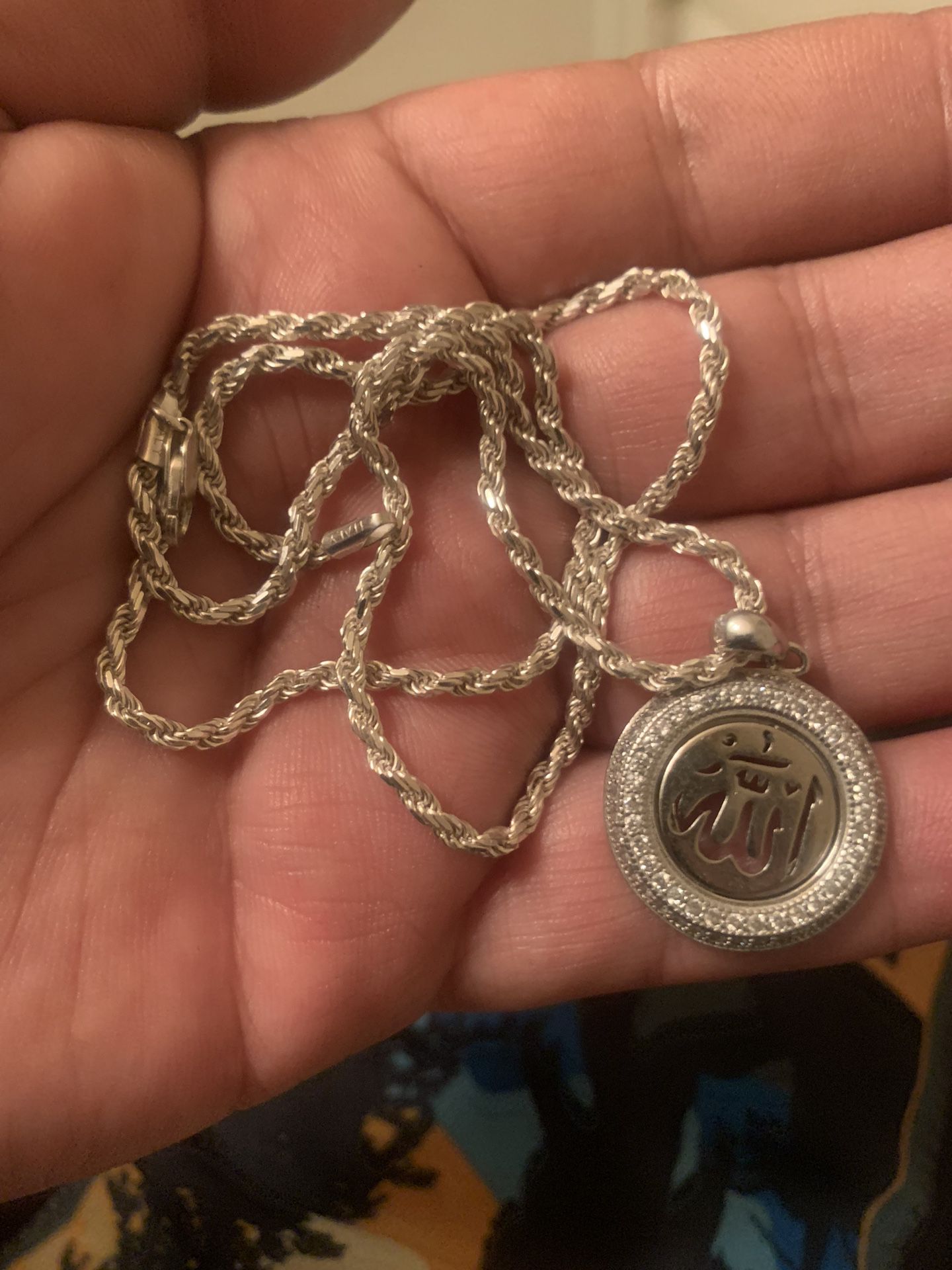 Men’s Necklace & Pendant Sterling Silver 