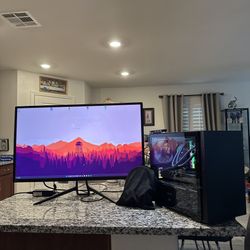 Complete Gaming Computer And Monitor Set