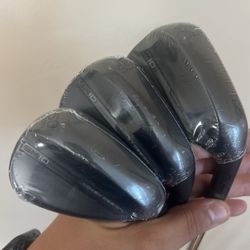 Titleist Vokey Sm10 Jet Black Wedge Set