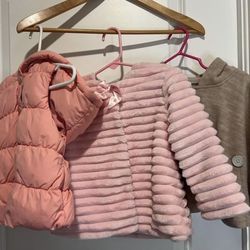 Girl Toddler Coat Jacket Poncho Lot Size 2t 3t