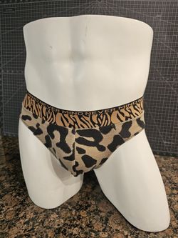 Animal Print Men Brief Size Small
