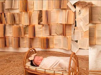 Rattan Baby Doll Cradle Bed