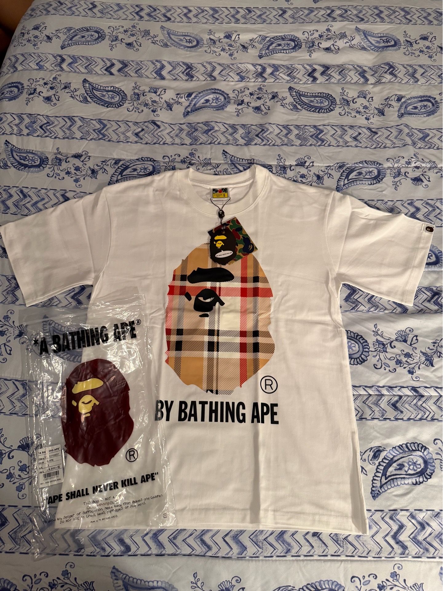 Bape x Burberry T Shirt
