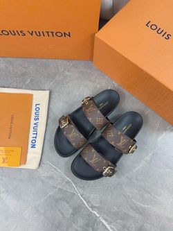 Brand New Luxury Style Double-Strap Slide Sandals - Trendy & High Quality