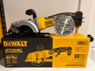 DeWalt Atomic 20V 4-1/2" Circular Saw(tool only-no pila)