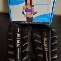 Jillian Michaels Weighted Sleeves 2 Lbs Each New