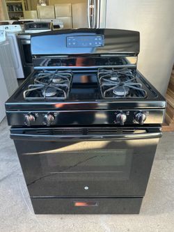 GE gas stove 30” (1 month warranty)