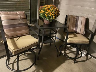Nice 3 Piece Patio Set 