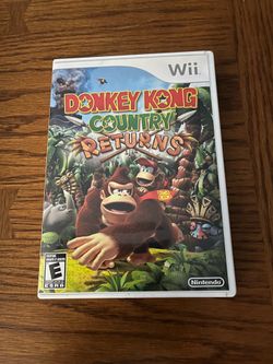 $12 Donkey Kong Country Returns on Nintendo Wii