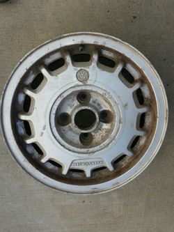 VW rabbit wheel