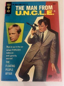 (1966) Golden Key The Man From U.N.C.L.E.