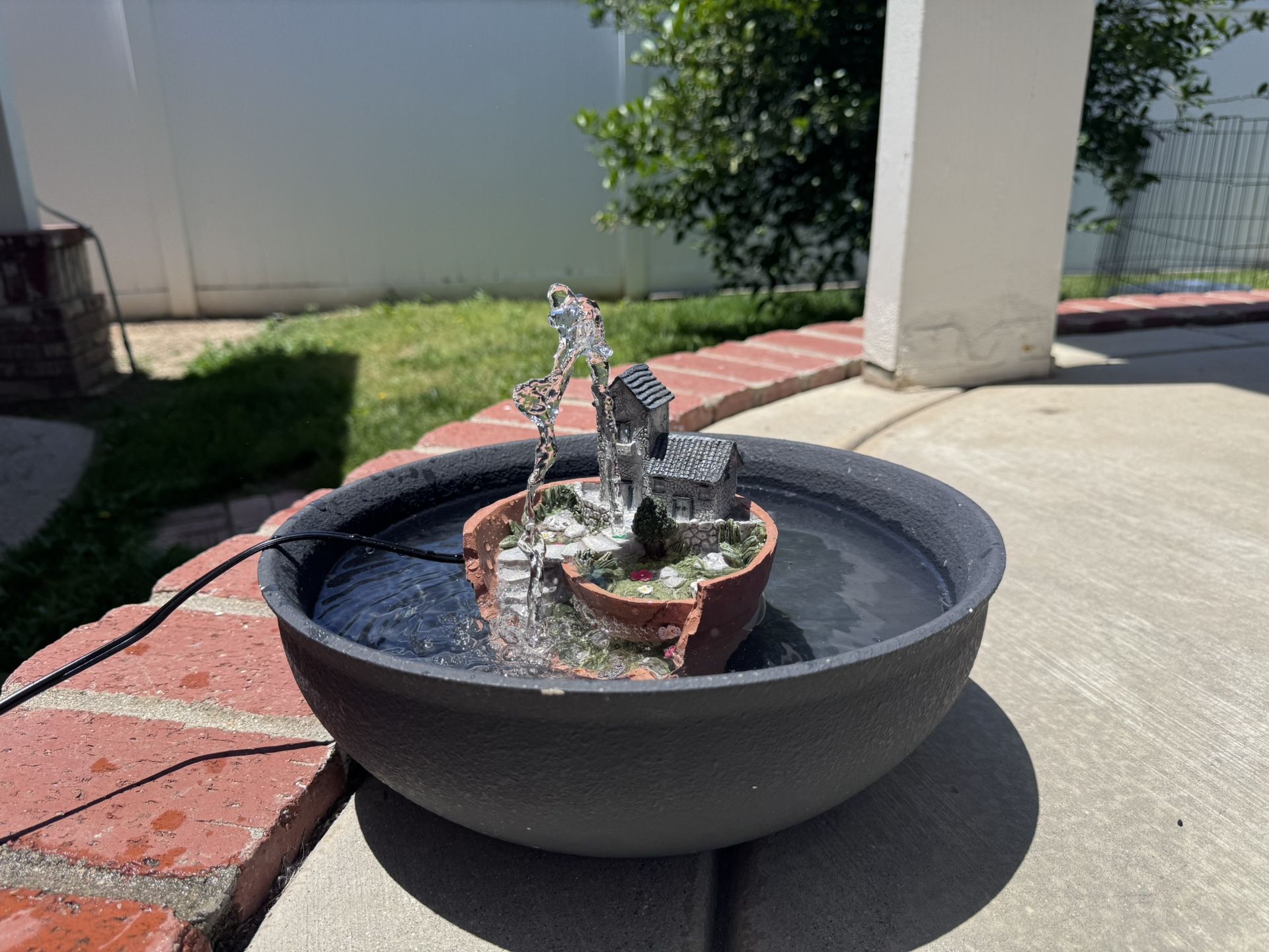 Bird Bath Fountain