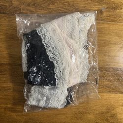 Mae Women's Lace Nylon Hipster Brief Panty, 3 Pack Small