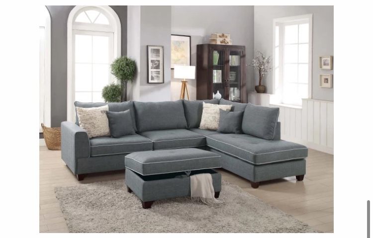 Sectional W/ottoman