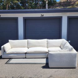 Crate and Barrel Modular Cloud Sectional Couch