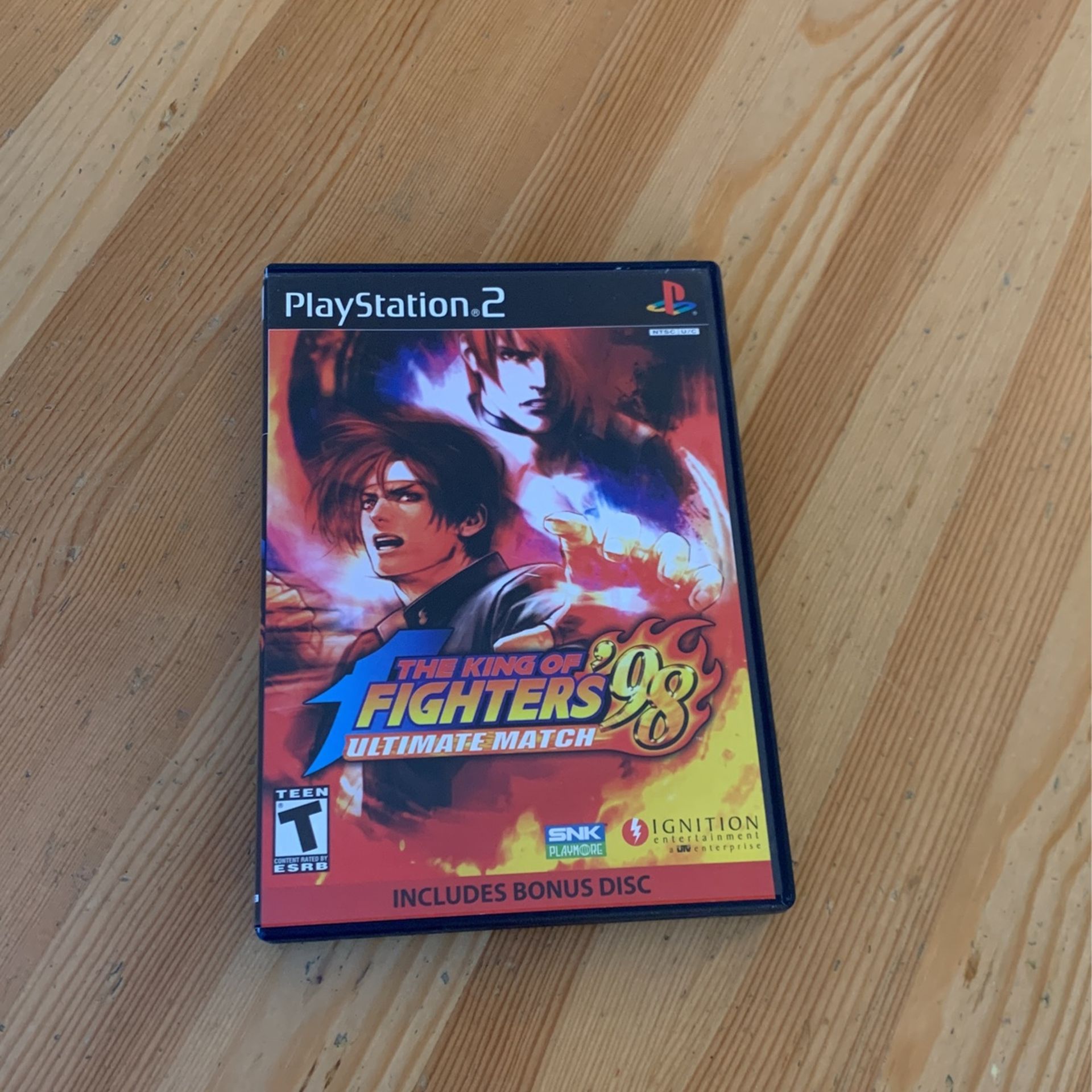 King of fighters 98 bonus Disk And Poster Ps2