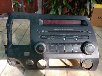 06-11 honda civic si radio