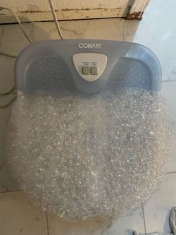 Conair spa makes bubbles
