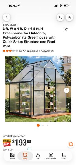 greenhouse for outdoor