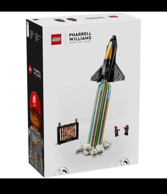 LEGO Icons 10391 Over the Moon Building Kit w/ Pharrell Williams - Brand New