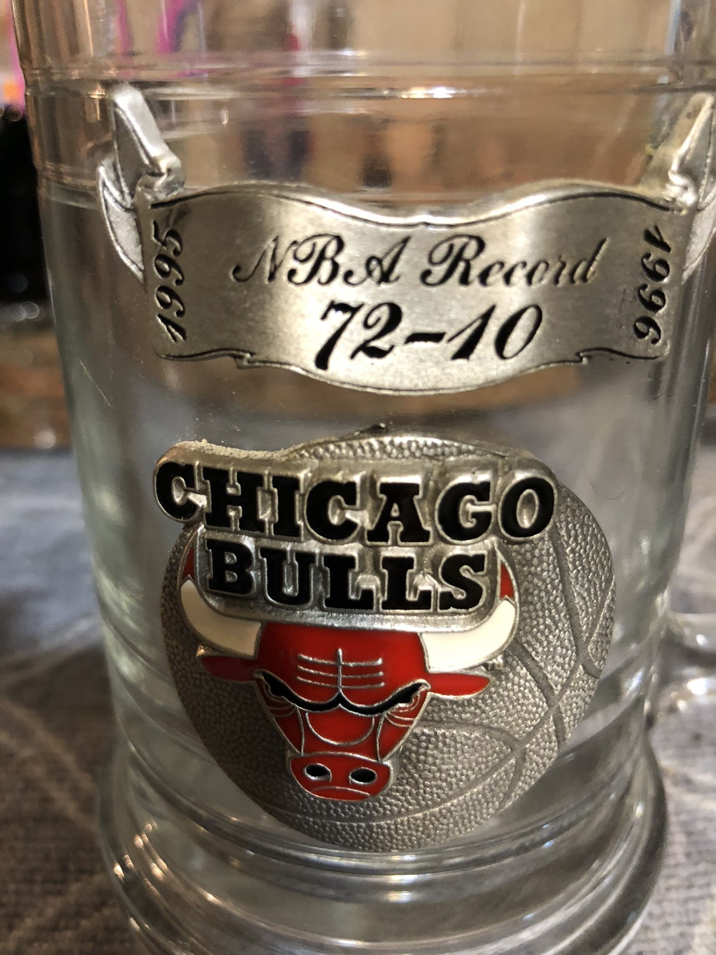 Chicago Bulls Beer Mugs