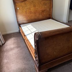 NO MATRESS INCLUDED!! Queen Bed Frame