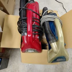 Hand vacuums