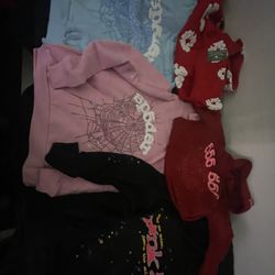 1 Denim tears 4 Sp5der hoodies/ NEGOTIATING PRICES