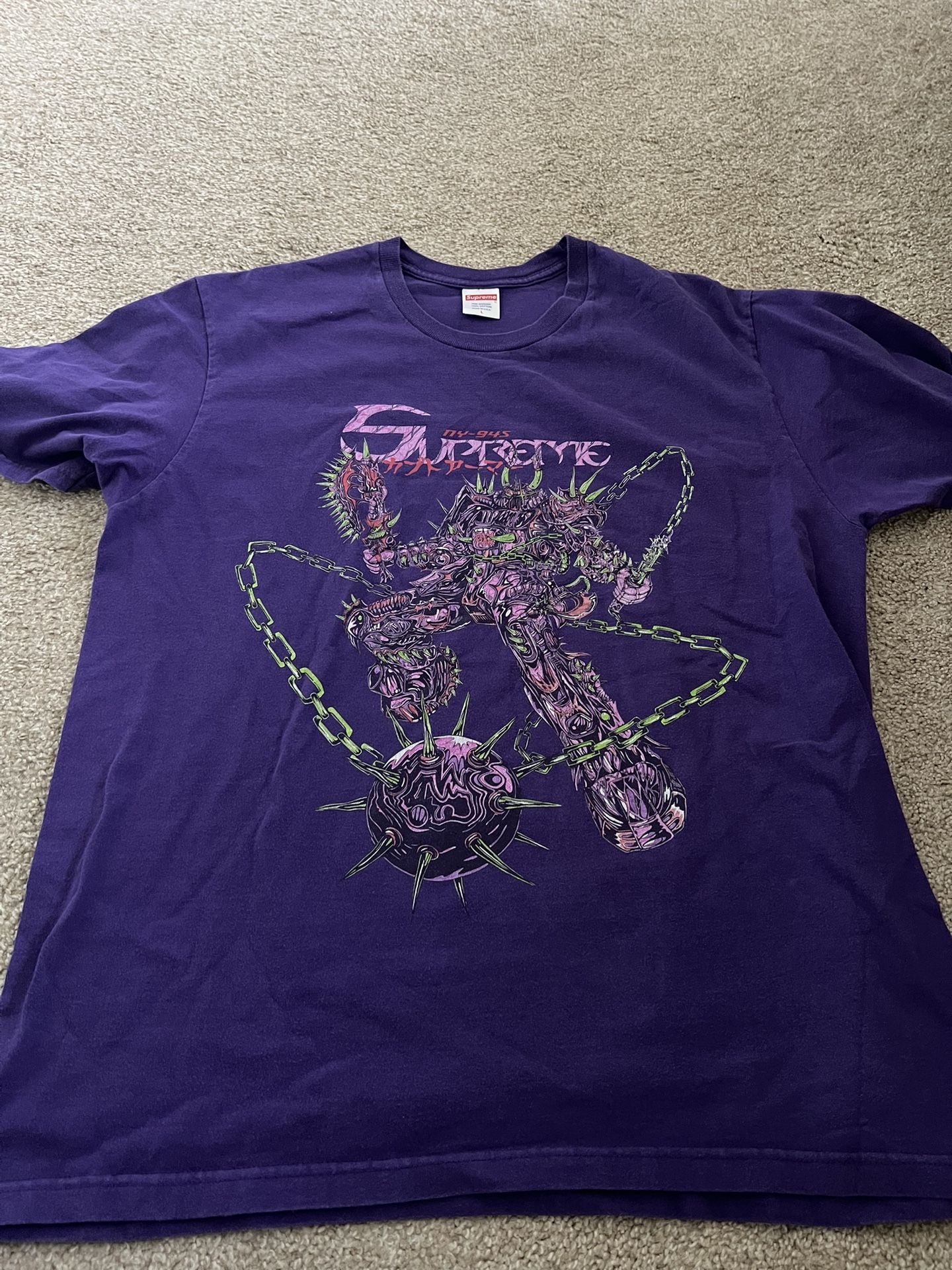 Purple Supreme Graphic Tee