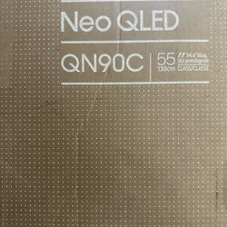 SAMSUNG 55-Inch Class Neo QLED 4K QN90C Series Quantum HDR+, Dolby Atmos, Object Tracking Sound+, Anti-Glare, Gaming Hub, Q-Symphony, Smart TV with Al