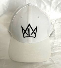 New Era White Baseball Cap Crown Logo