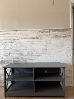 Gray TV Stand