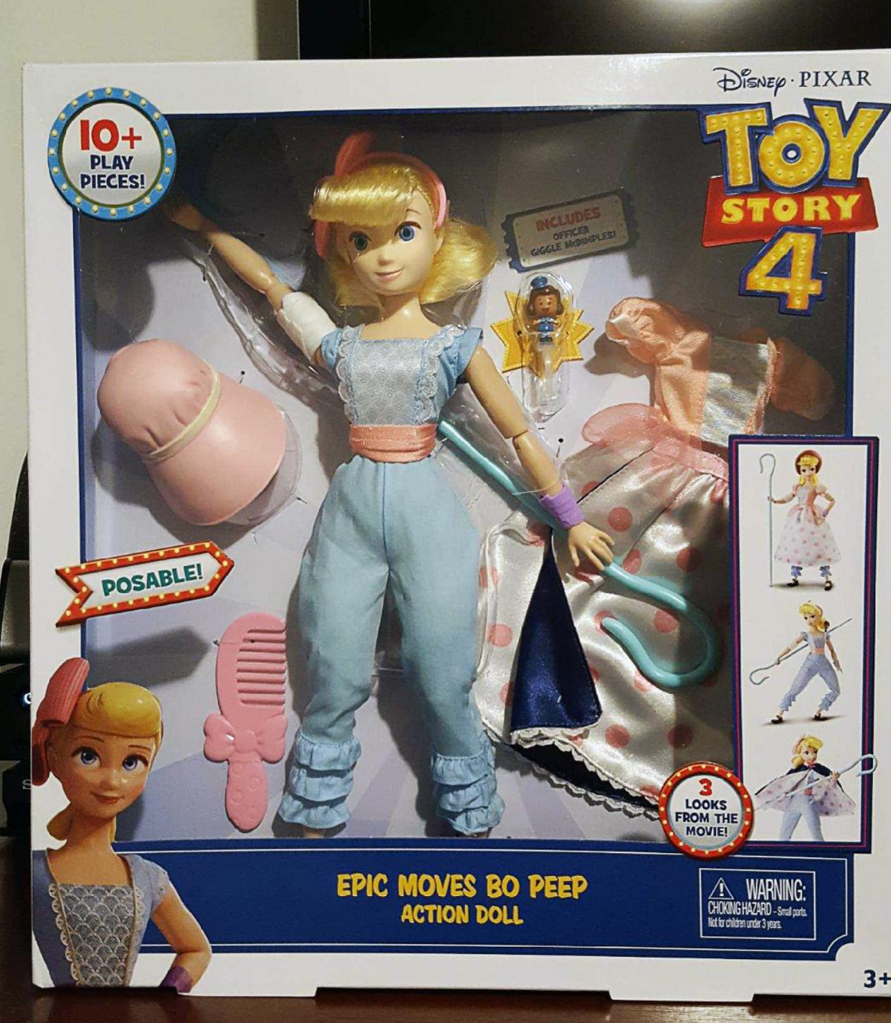 Disney Pixar Toy Story 4 Epic Moves Bo Peep Action Doll New Mattel