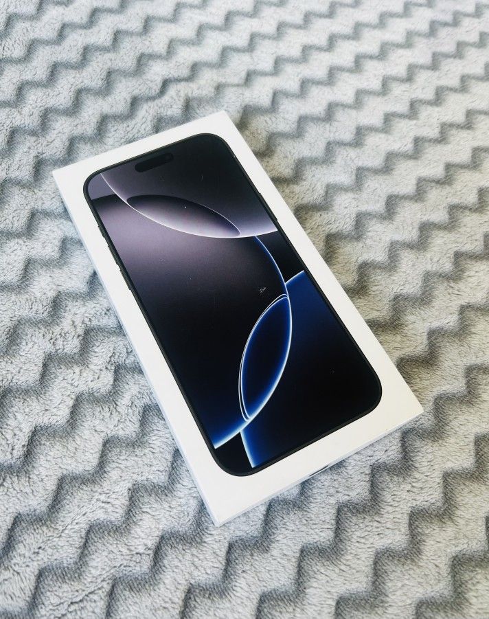 Iphone 16 Pro Max 256Gb Factory Unlocked 
Brand new 