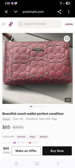 Coach original casi nueva  limpia