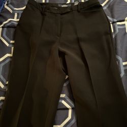 Black Petite Joneswear Essentials Women’s Dress Pants