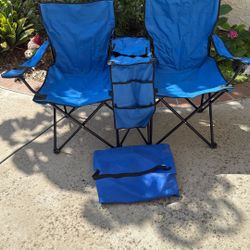 2 Seat Double Camping Sports Chair