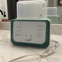 Grownsy Double Bottle Warmer - Twin Milk/Formula Heater Sterilizer 