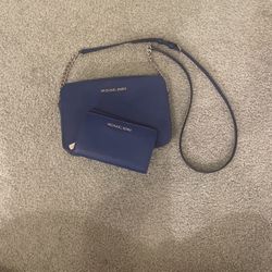 Michael Kors crossbody and matching wallet