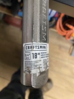 Breaker Bar 3/4”- 18”