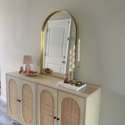 Rattan Cabinet Side Board Cabinet Accent Cabinet 