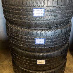 🛞SET OF 4 USED TIRES🛞 255/65/18 GOODYEAR •INSTALL/BALANCE INC•