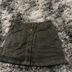 Cute Dark Green Skirt