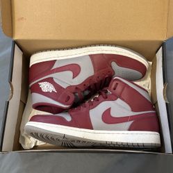 Cherry Wood Jordan 1 Mid
