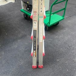 Franklin 17ft Foldable And Adjustable Ladder 300lbs