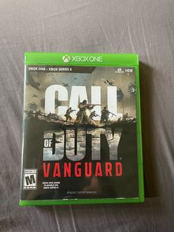 Xbox one games call of duty modern warfare and vanguard
