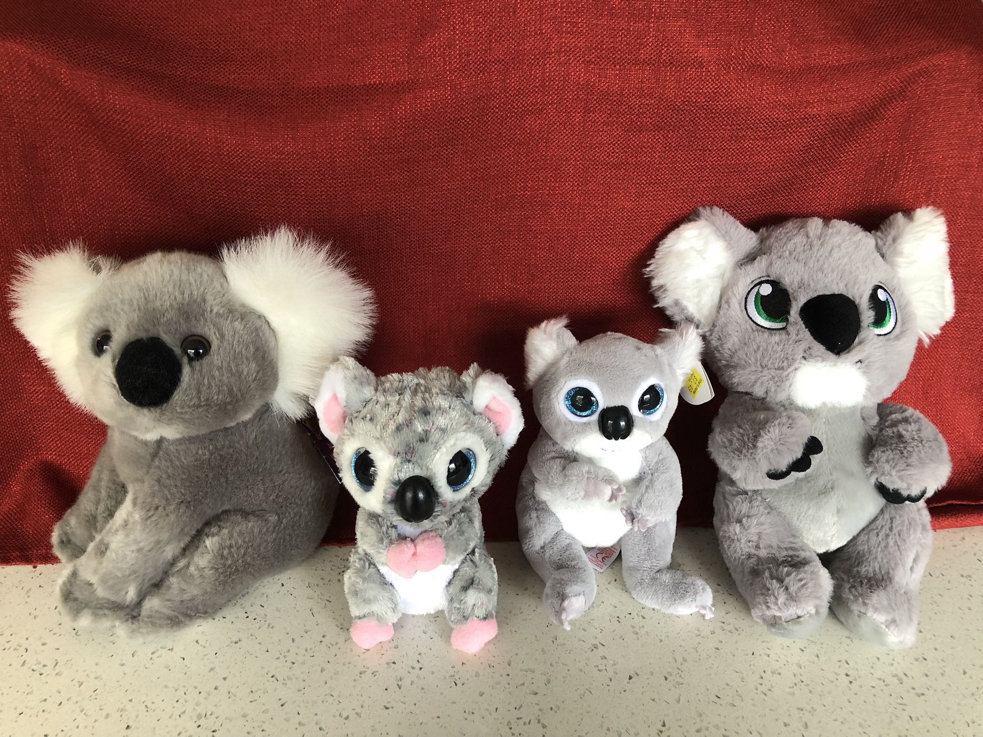 Assorted Koala Stuffed Animals 