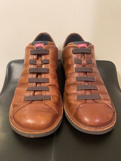 Camper Peu Cami Brown Leather Shoes